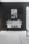 Hanah Home Luxe Cómoda Blanco y Negro
